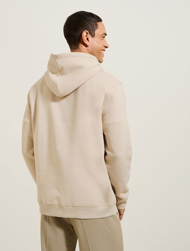 Sweat &agrave; capuche uni