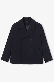 Manteau court boutonnage crois&eacute;
