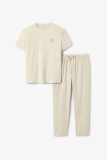 Pyjamaset met borduursel