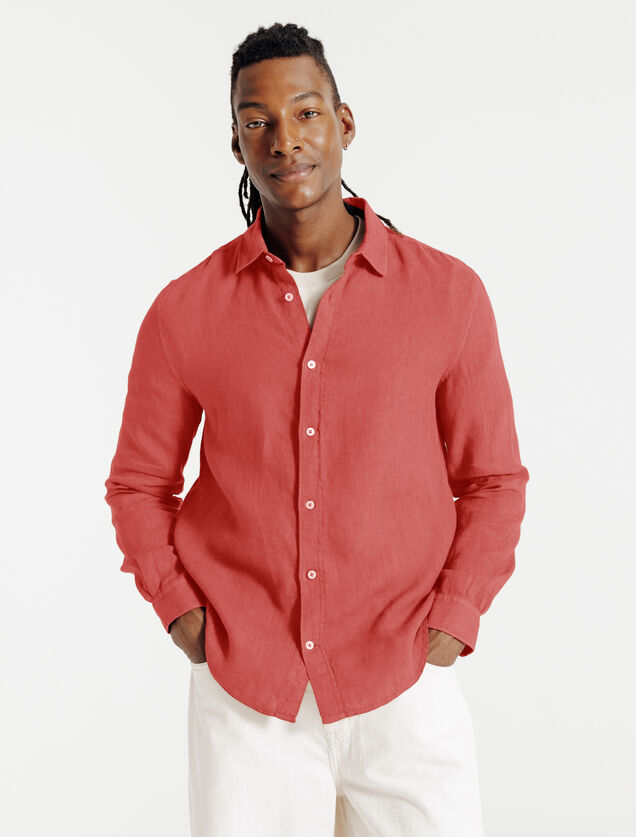 Chemise en lin regular