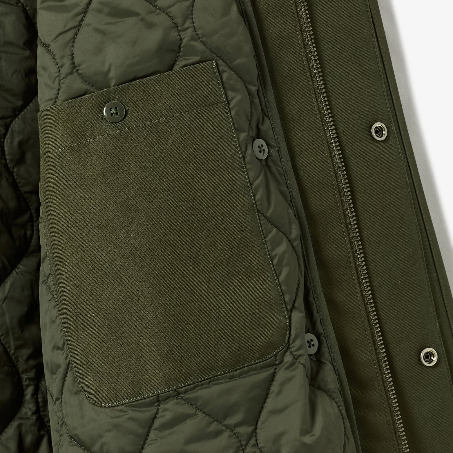 Parka longue &agrave; capuche amovible