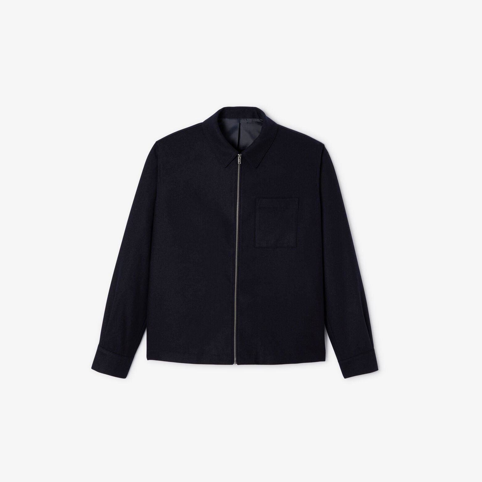 Veste col chemise zipp&eacute;e