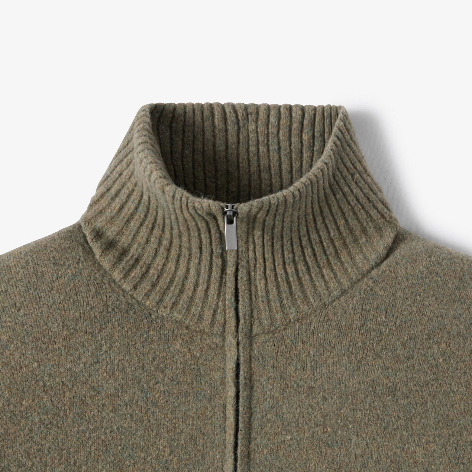 Pull col camionneur mousseux