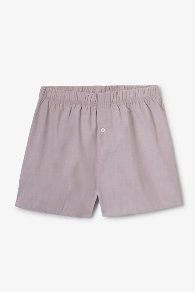 Caleçon uni en coton