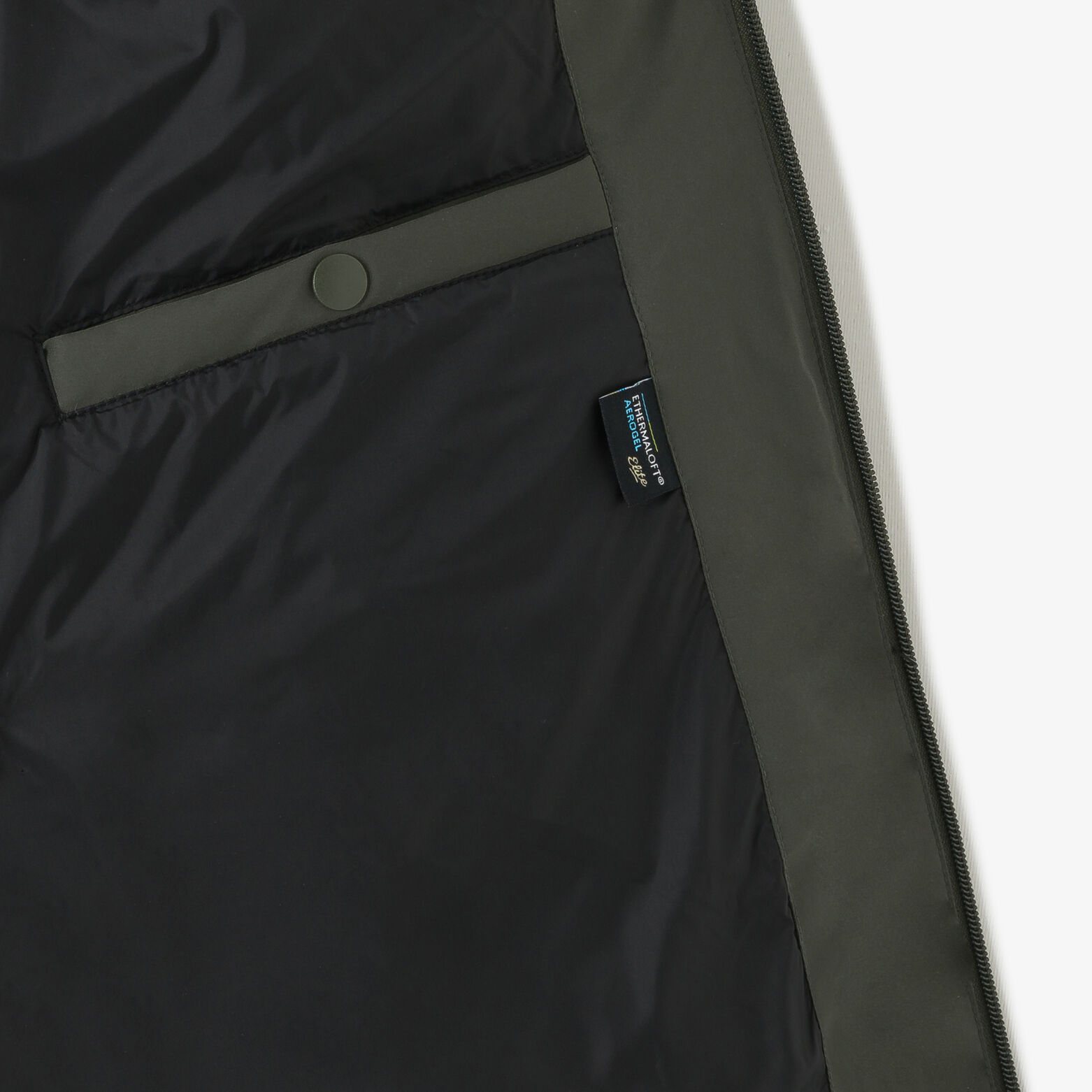 Doudoune zippée à capuche