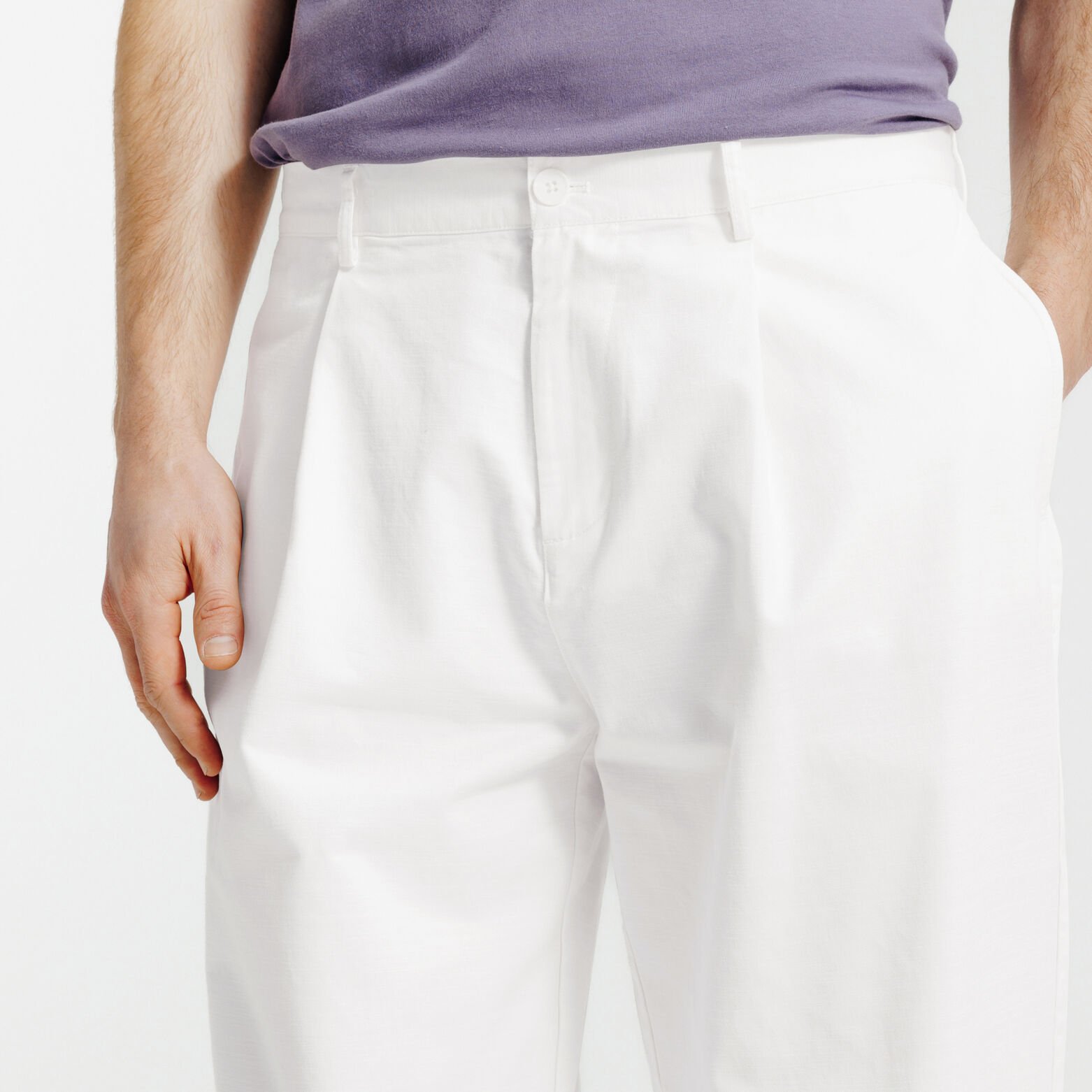 Geplooide skate broek