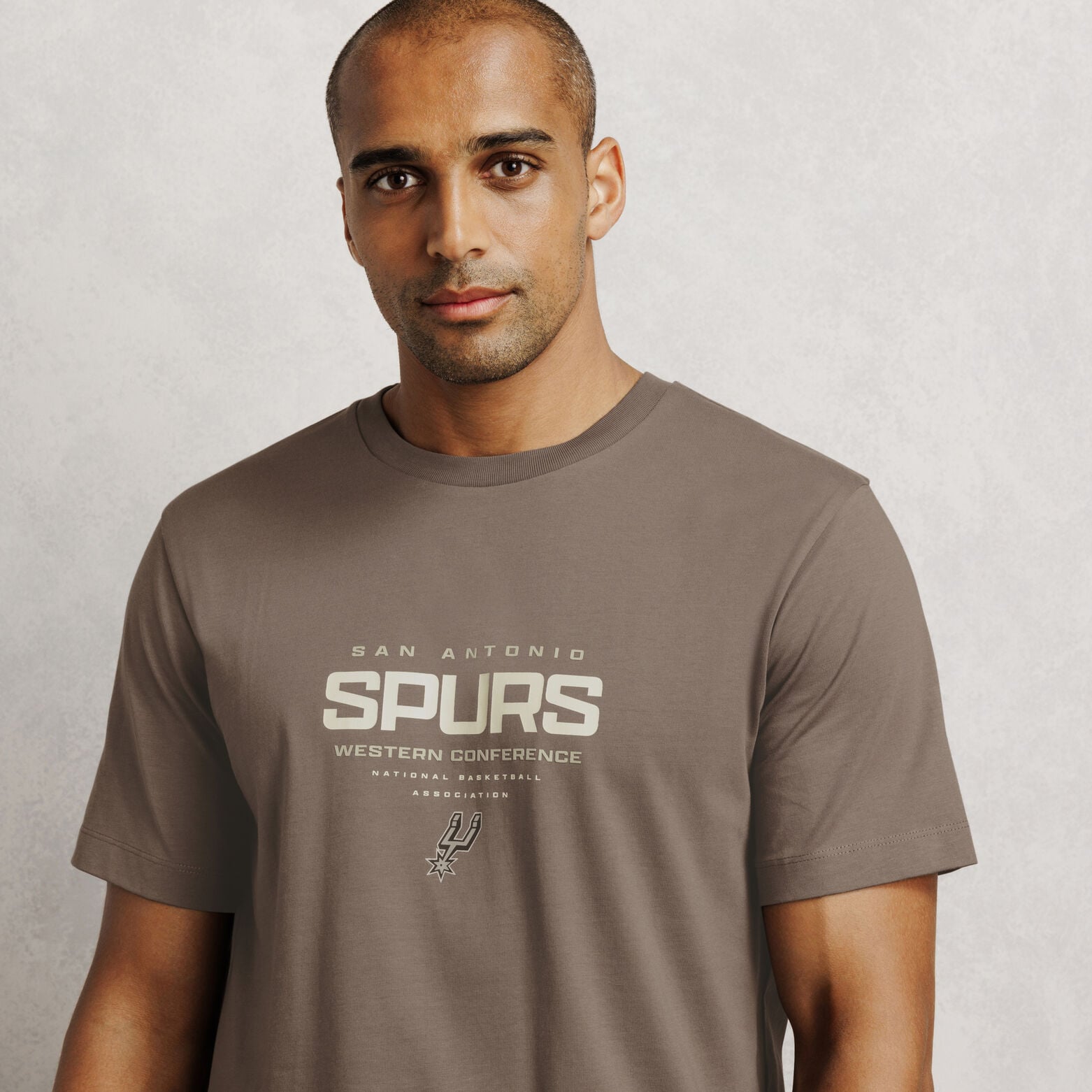 T-shirt met opdruk San Antonio Spurs NBA-licentie