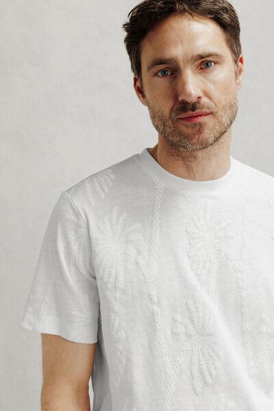 Tee shirt imprim&eacute; palmier