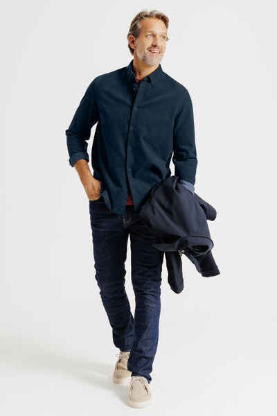 Chemise en velours regular