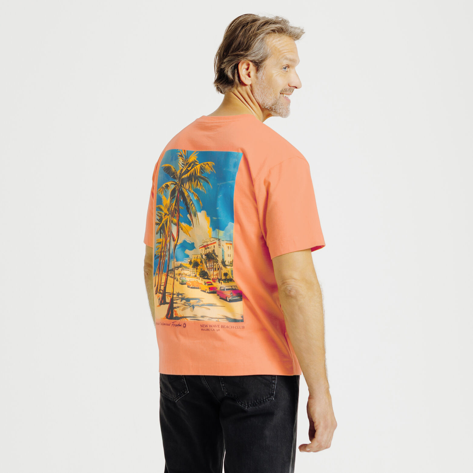 Tee shirt imprimé devant dos