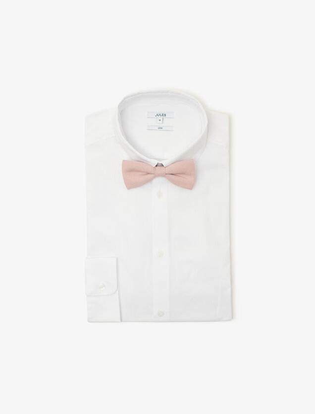 N&oelig;ud papillon en lin