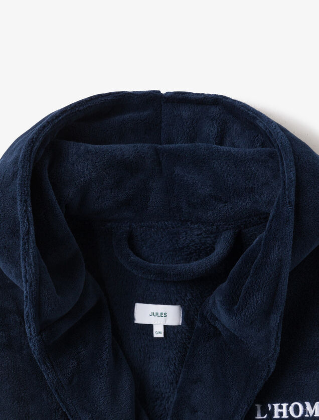 Peignoir brod&eacute; "l'homme parfait"