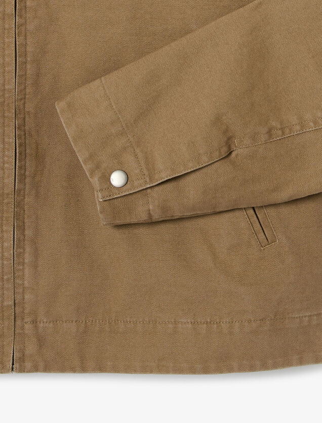 Blouson mi-saison col chemise