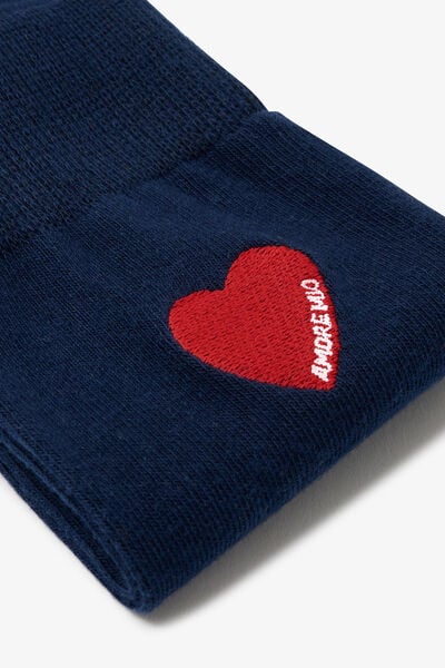 Chaussettes Bleu foncé