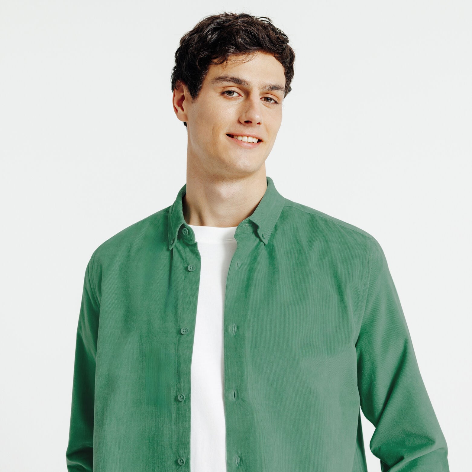 Chemise en velours regular