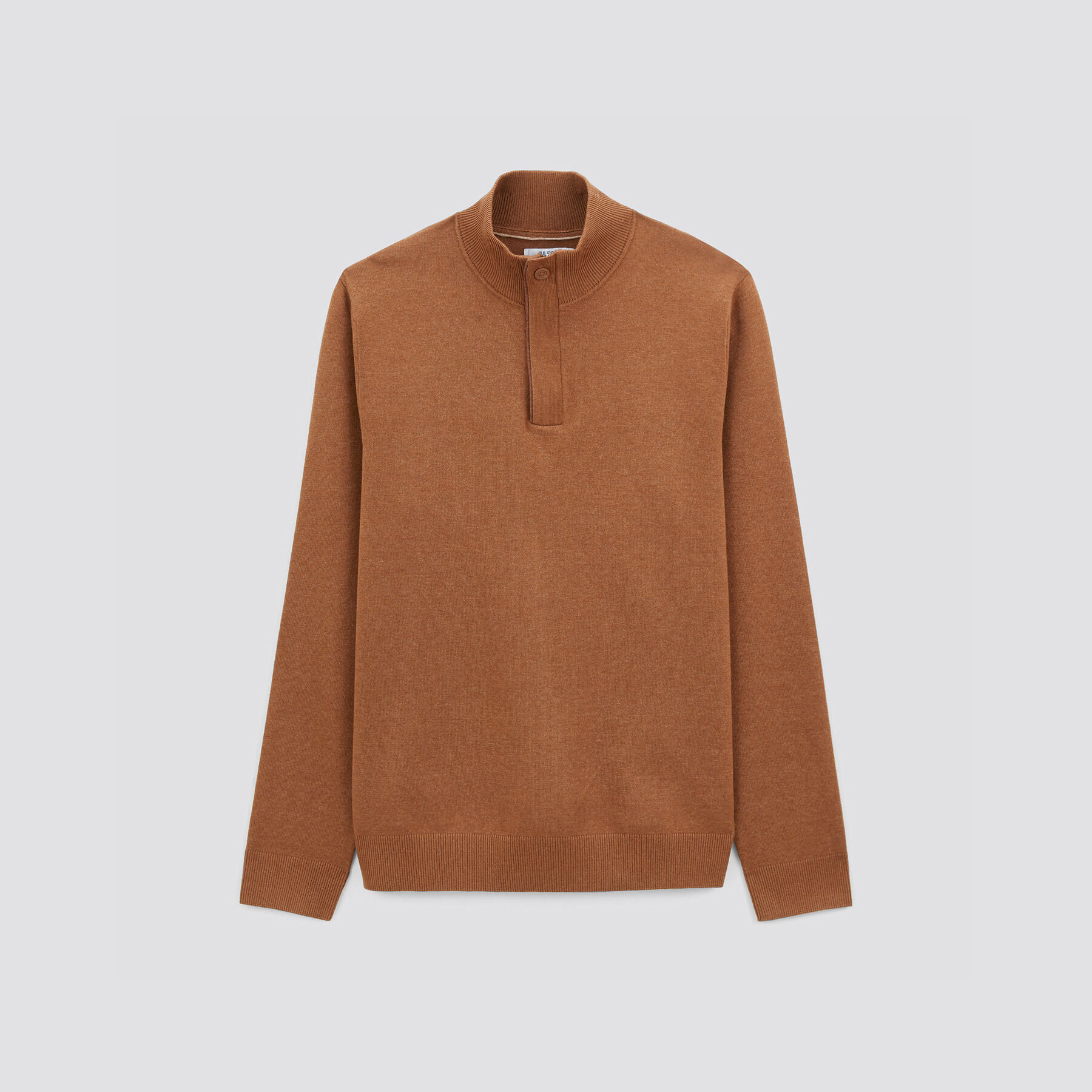 Pull camionneur homme avec col zipp Jules