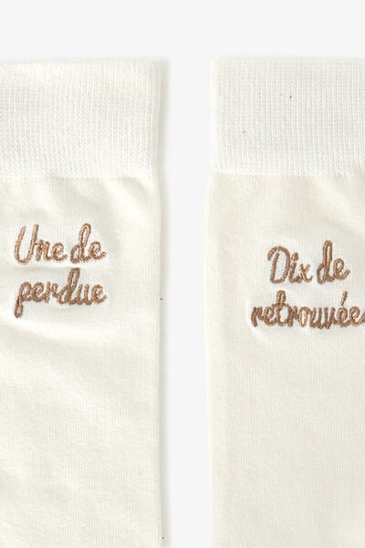 Chaussettes Beige