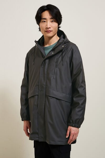 Parka longue &agrave; capuche