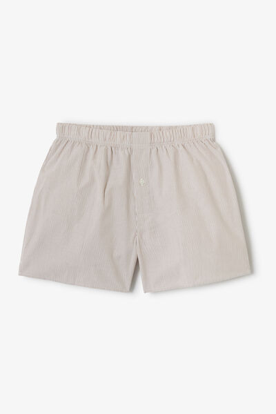 Caleçon rayé en coton