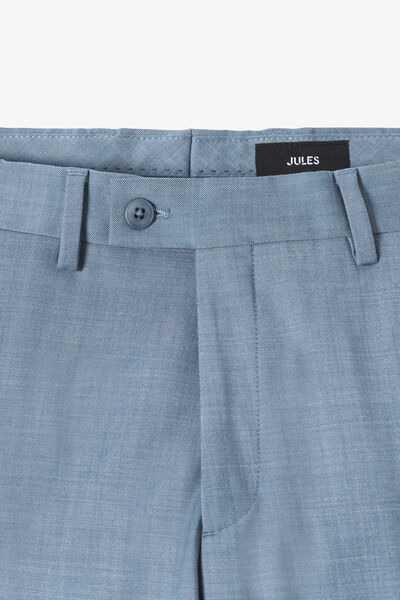 Slim fit kostuumbroek in bi-stretch