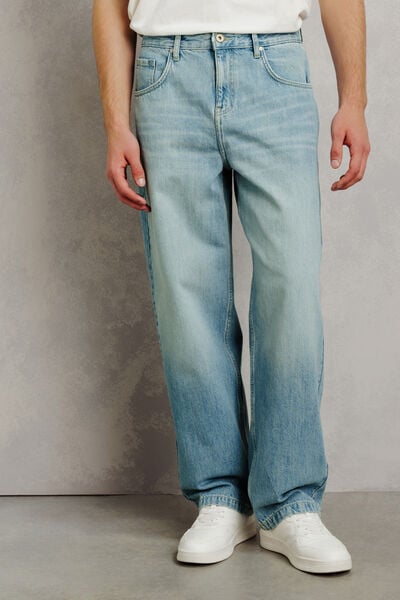Jean skateur d&eacute;lav&eacute; 100% coton
