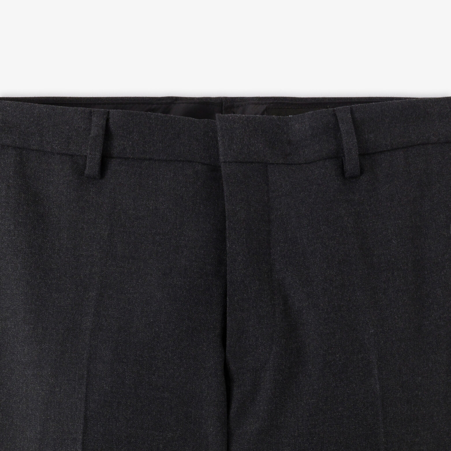 Comfort fit kostuumbroek in flanel