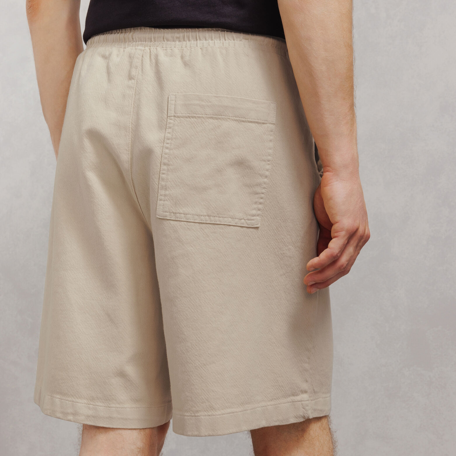 Bermuda taille &eacute;lastiqu&eacute;e