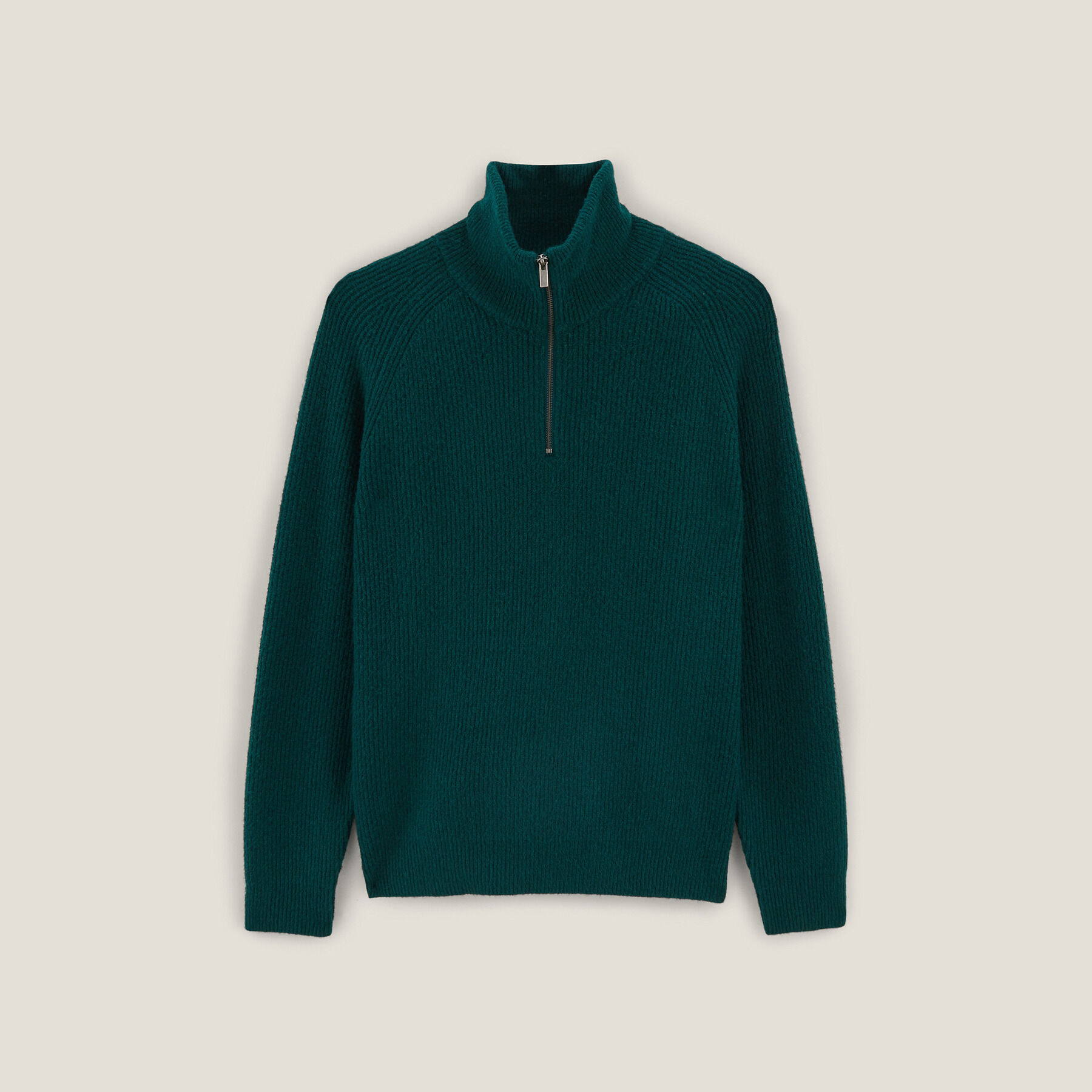 Pull camionneur homme avec col zippe Jules