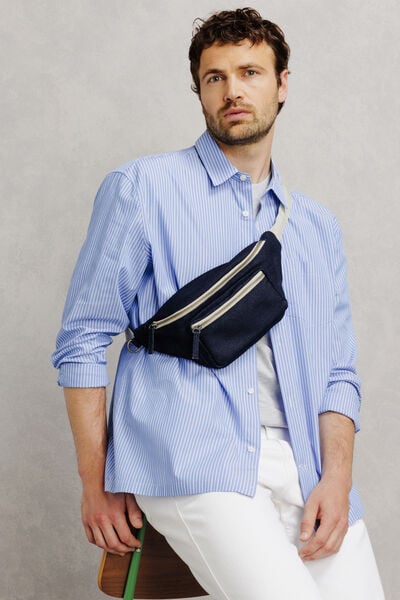 Sac banane en jean