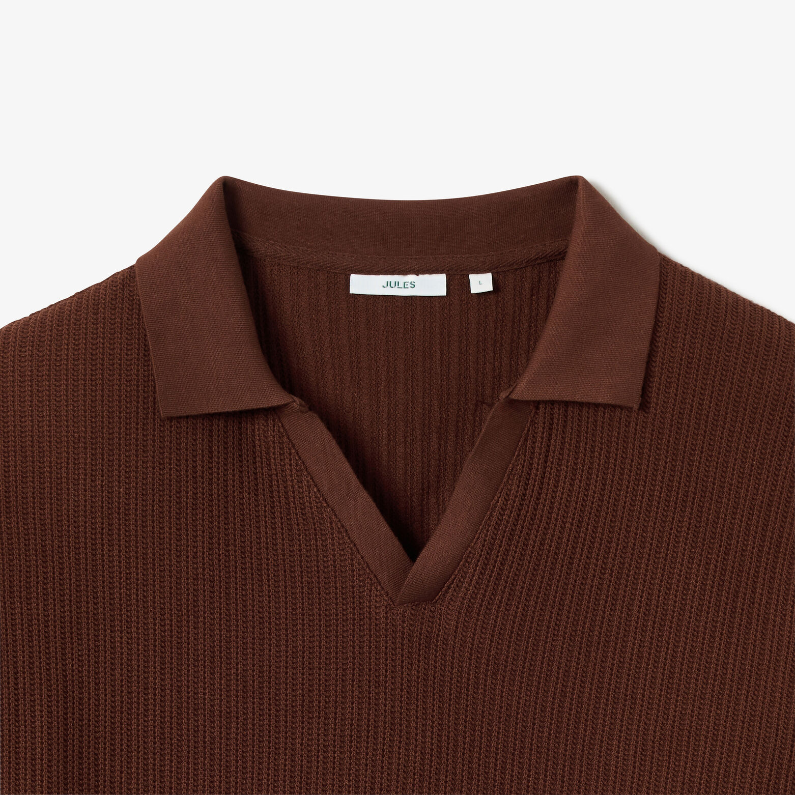 Polo manches courtes col resort