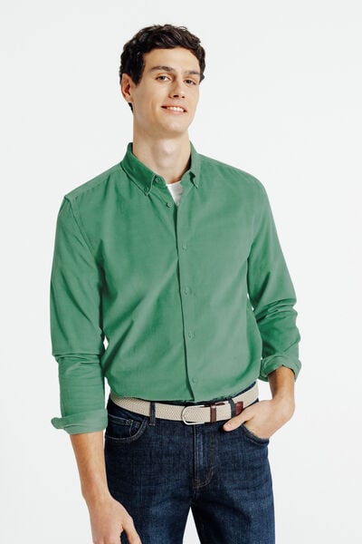 Chemise en velours regular