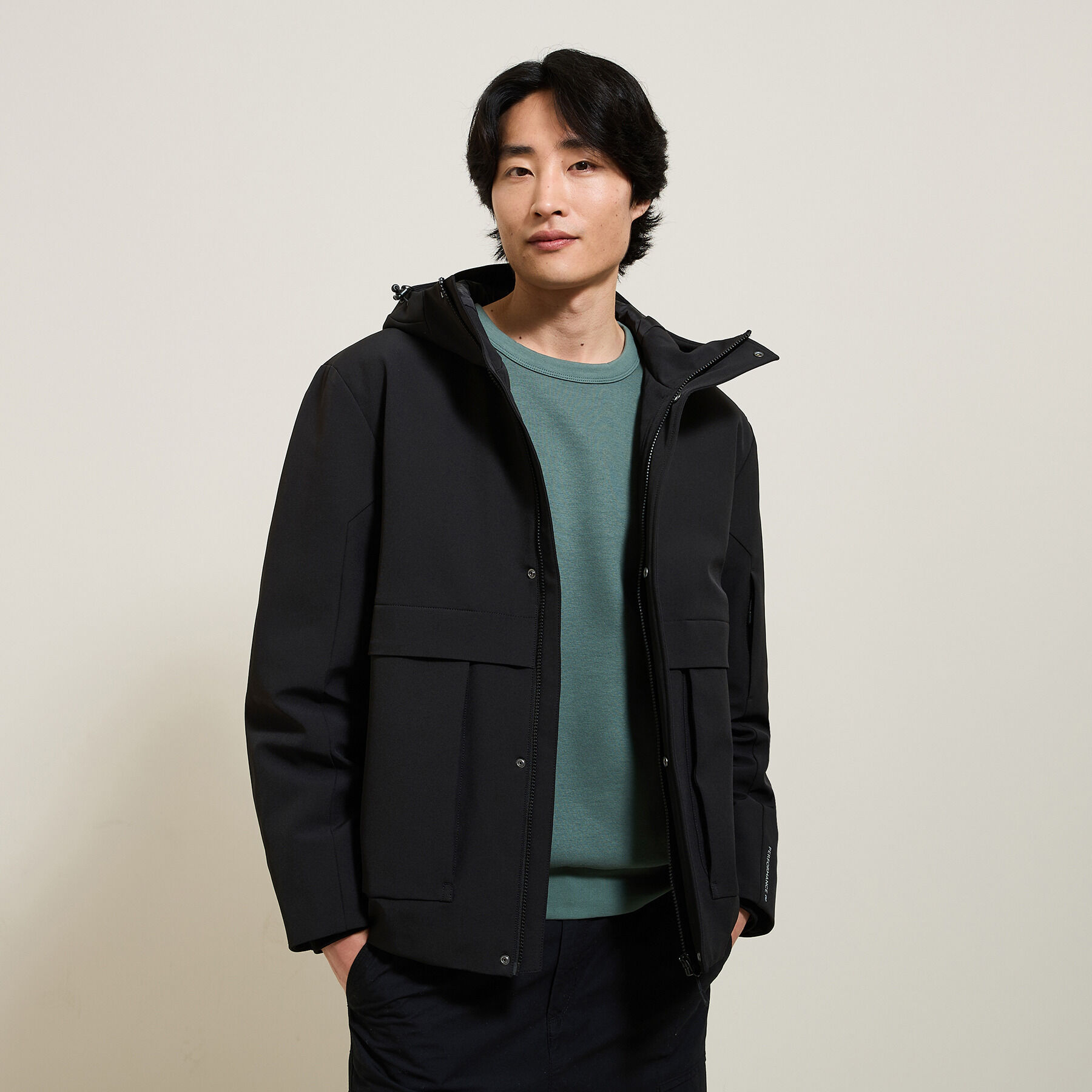 Parka molletonné homme 2025