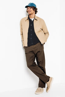 Cardigan en maille col polo