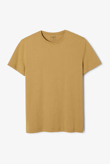 Tee shirt en coton col rond basique