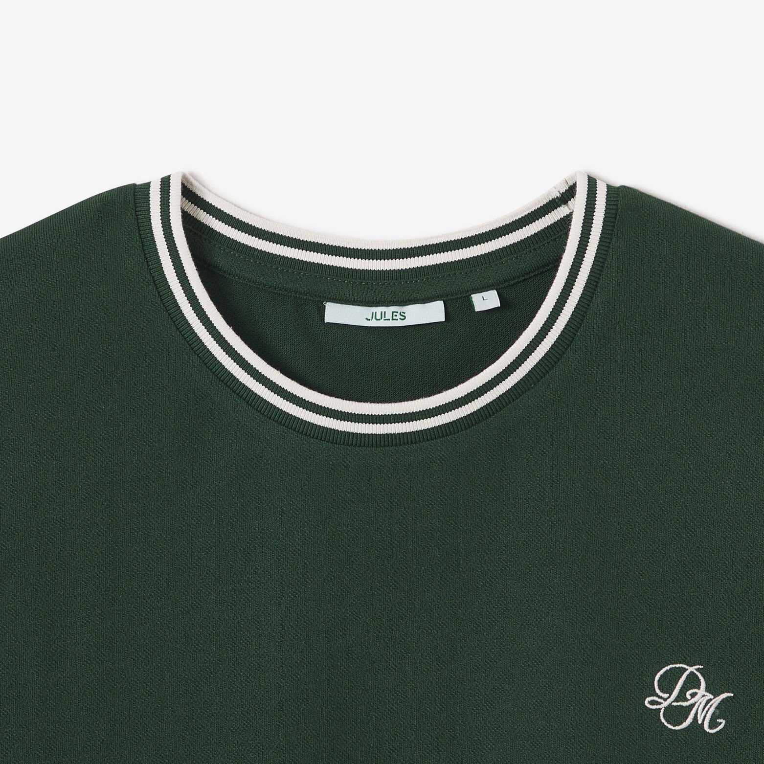 Tee shirt mati&egrave;re fantaisie contrast&eacute;