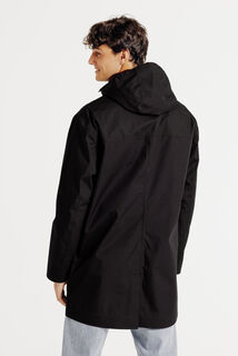 Parka longue waterproof &agrave; capuche