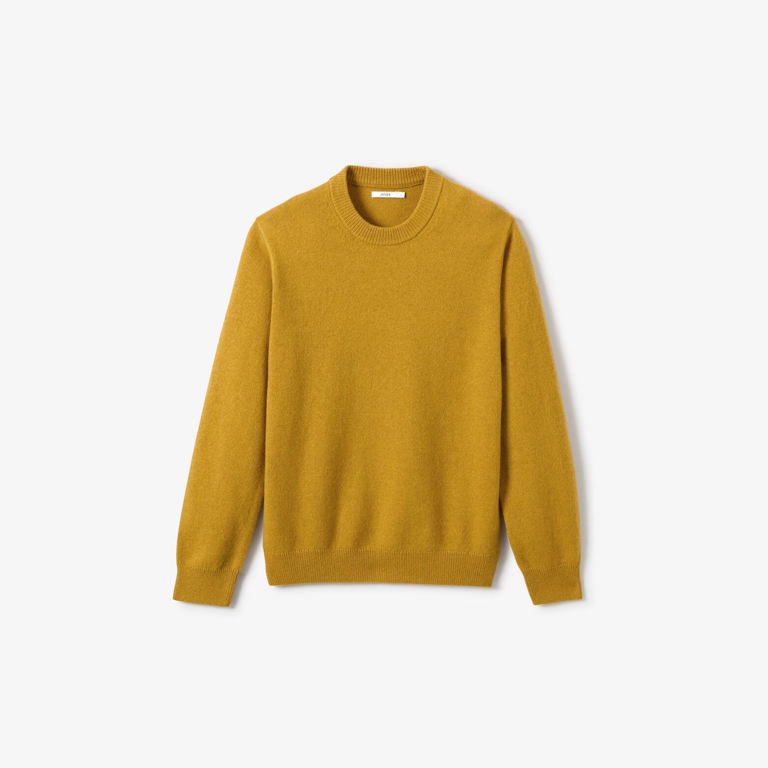 Trui met ronde hals en merino