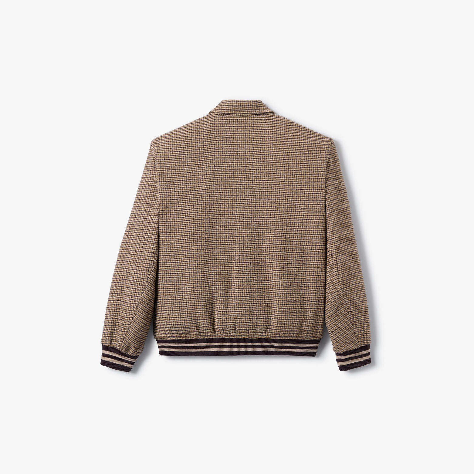 Blouson met hemdkraag en pied-de-poule