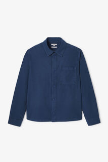 Overhemd in katoen met print