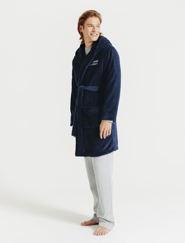 Peignoir brod&eacute; "l'homme parfait"