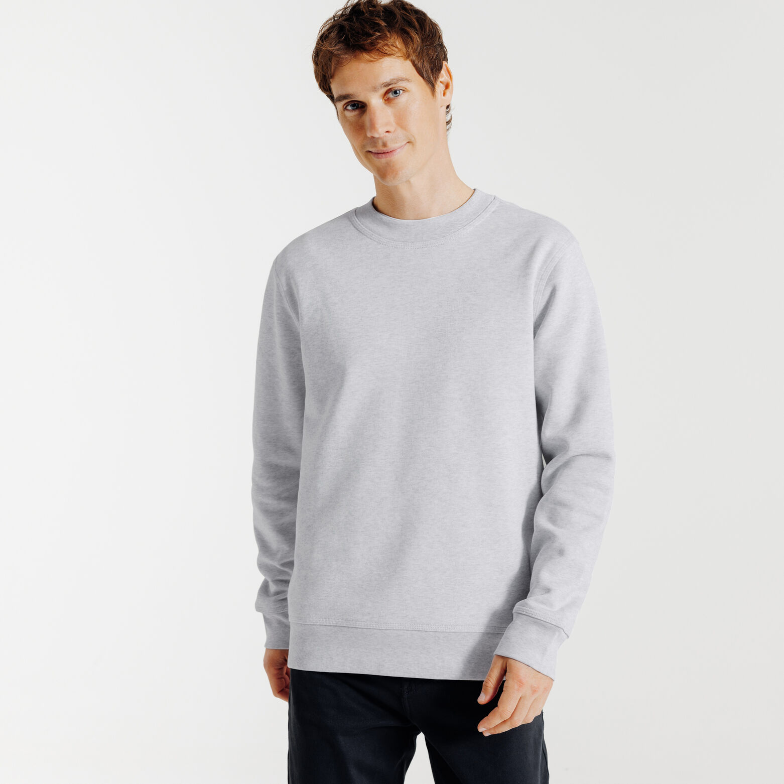 Sweat col rond uni "le parfait by JULES"