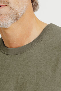 Relax fit t-shirt in katoen