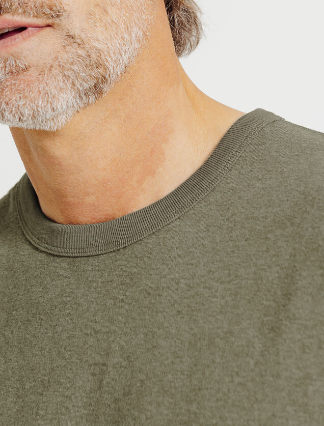 Relax fit t-shirt in katoen