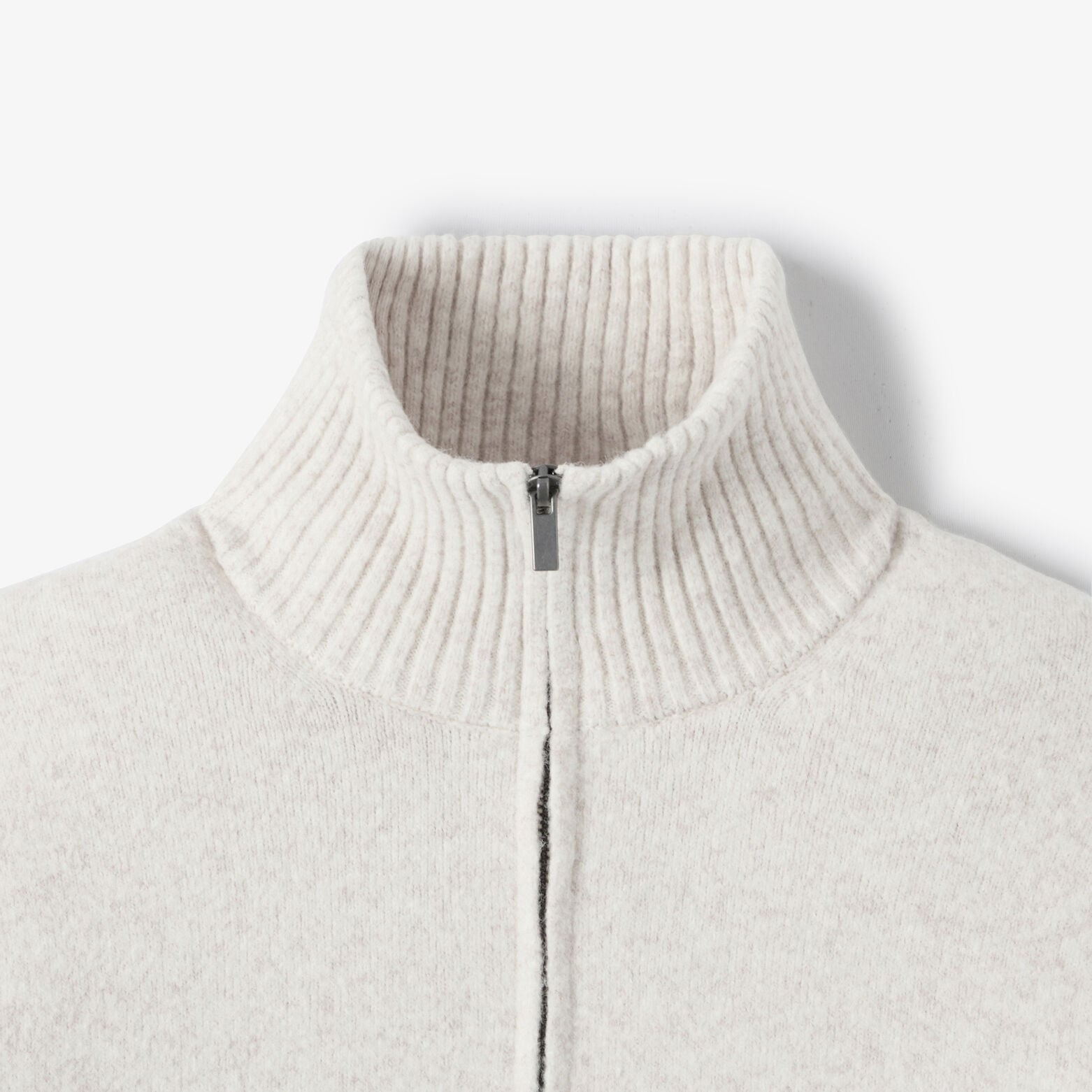 Pull col camionneur mousseux