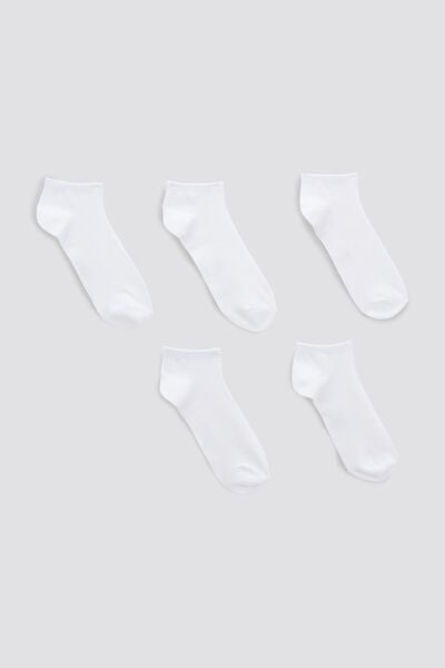 Set van 5 paar sokken met zachte touch