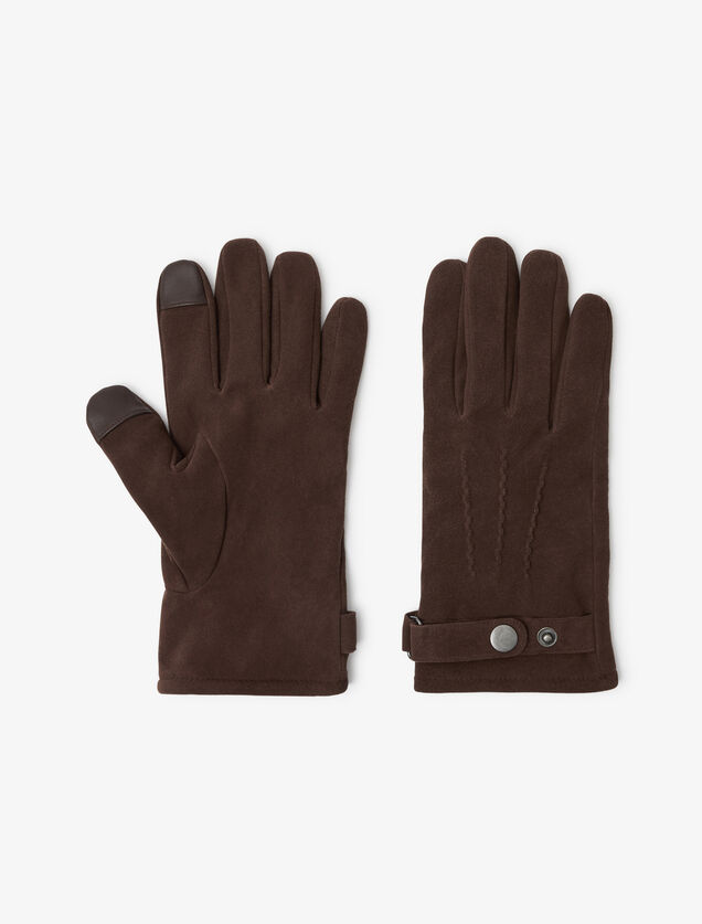 Gants en su&egrave;de