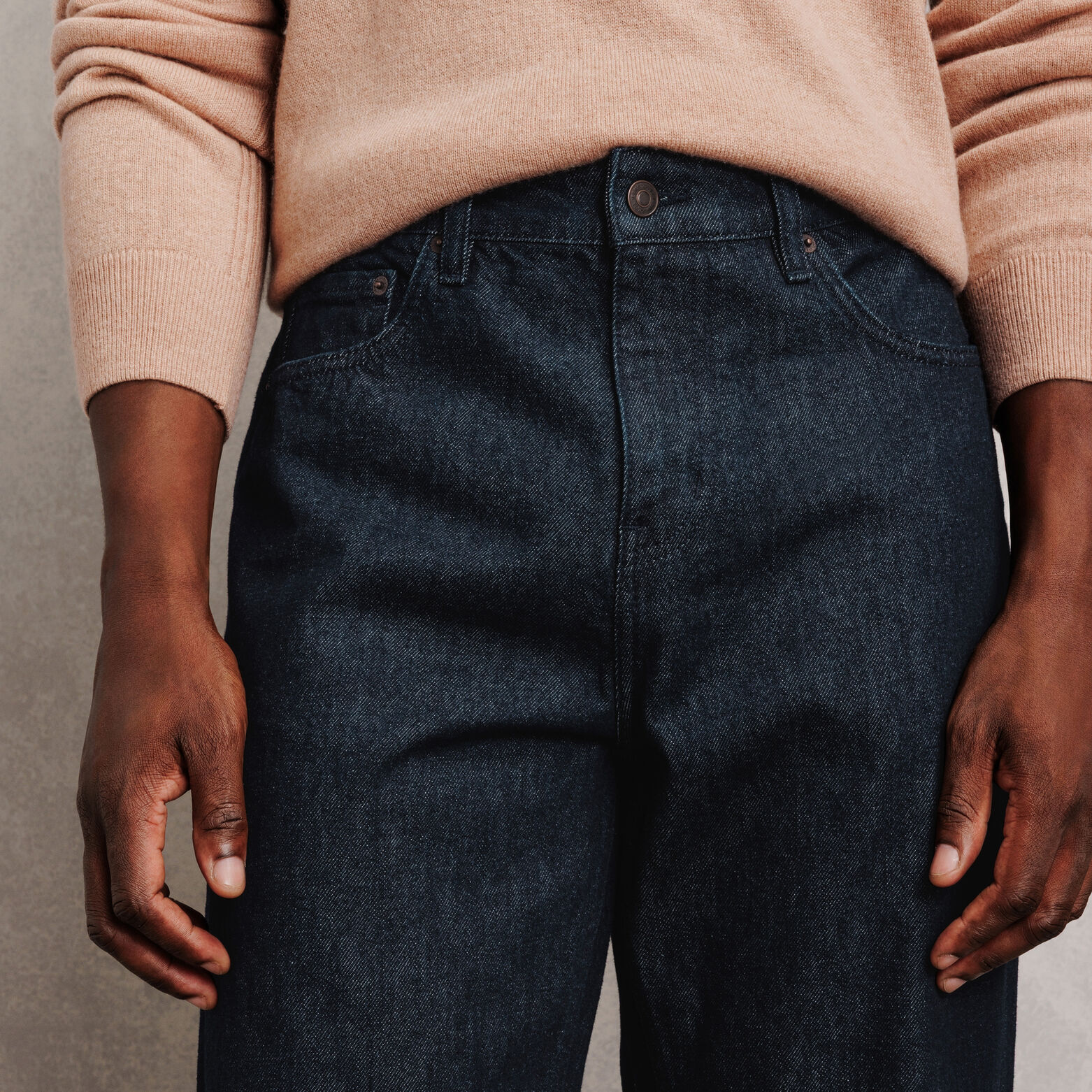 Jean loose brut 100% coton