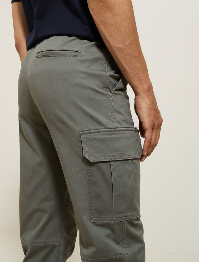 Pantalon cargo uni
