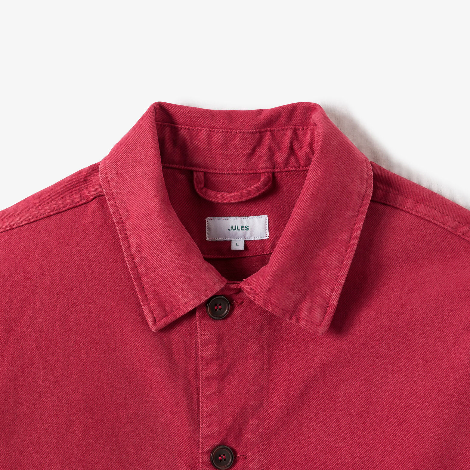 Veste col chemise boutonnée