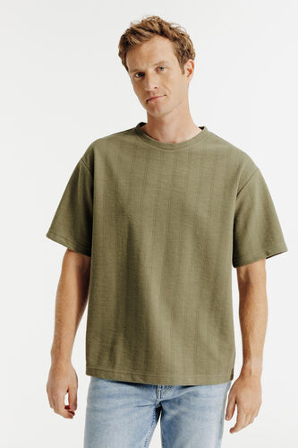 Tee shirt matière fantaisie